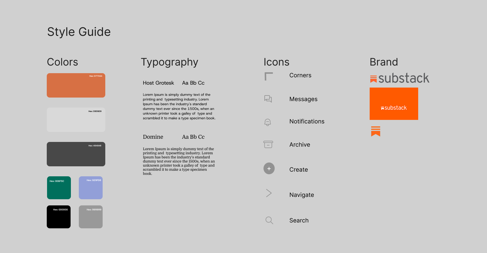 Style Guide
